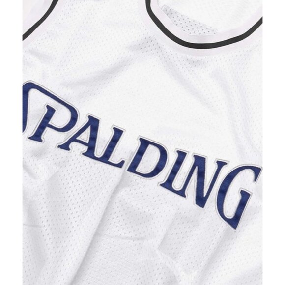 Vintage Spalding White Basketball Jersey Men’s Size Large Activewear - Picture 4 of 15